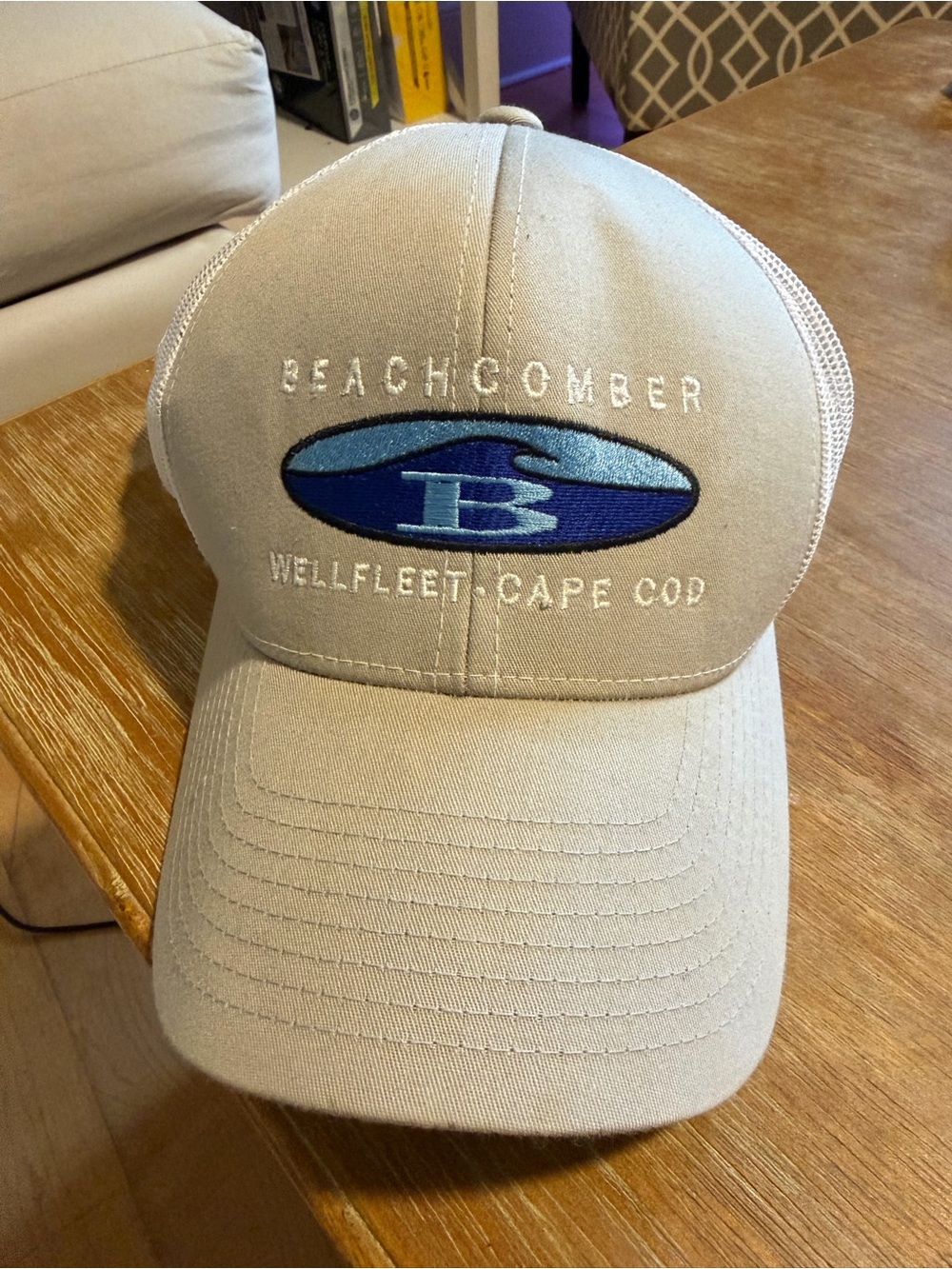 Beachcomber/Wellfleet Cape Cod Gray Trucker Hat